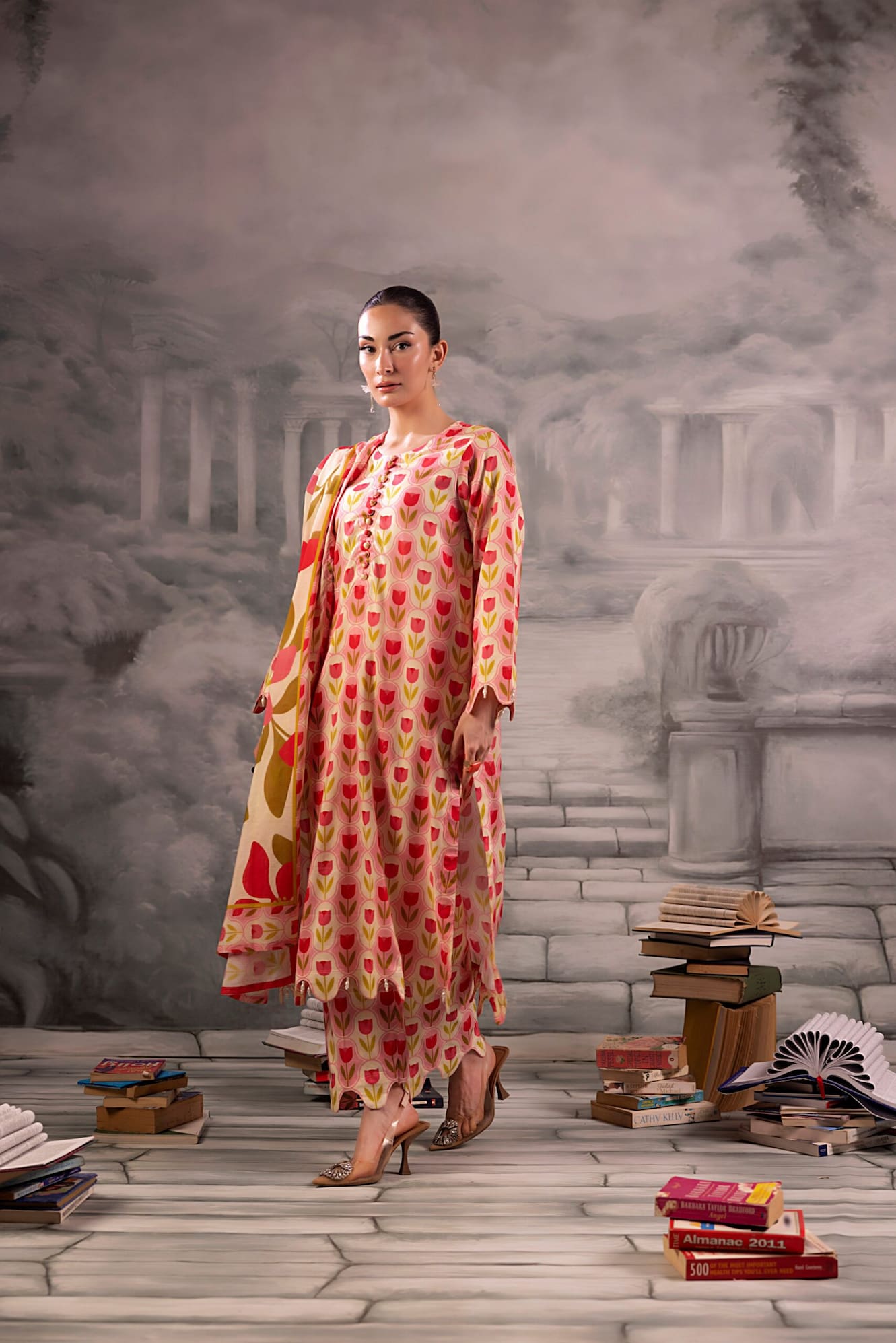 Braira Digital Printed Lawn Unstitched 3 Piece Suit