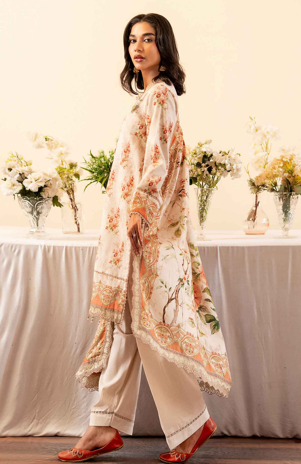 Winterly Digital Printed Khaddar Unstitched 3 Piece Suit