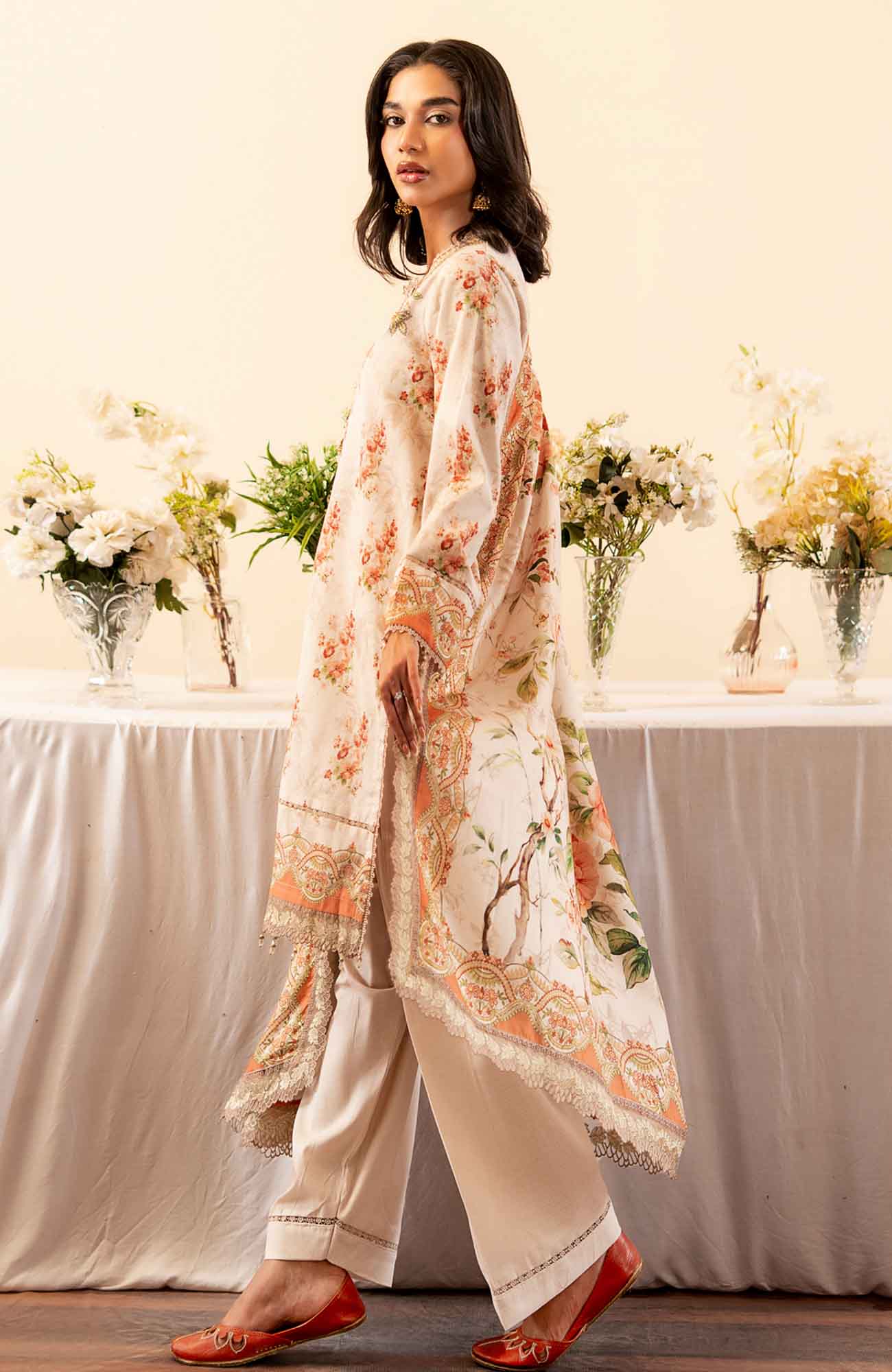 Winterly Digital Printed Khaddar Unstitched 3 Piece Suit