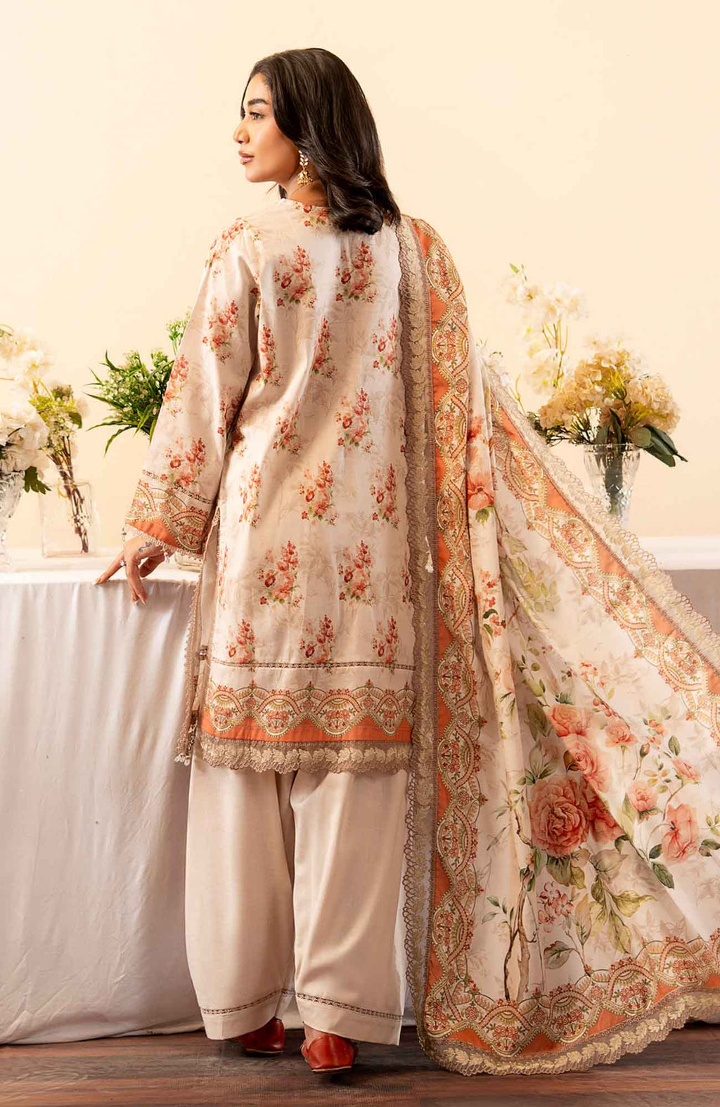 Winterly Digital Printed Khaddar Unstitched 3 Piece Suit