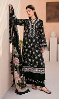 Marisela Embroidered Lawn Unstitched 3 Piece Suit — Classic Edit