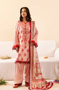 Marigold Digital Printed Khaddar Unstitched 3 Piece Suit