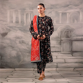Coral Digital Printed Lawn Unstitched 3 Piece Suit