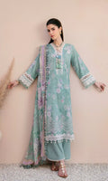 Odette Embroidered Lawn Unstitched 3 Piece Suit — Classic Edit