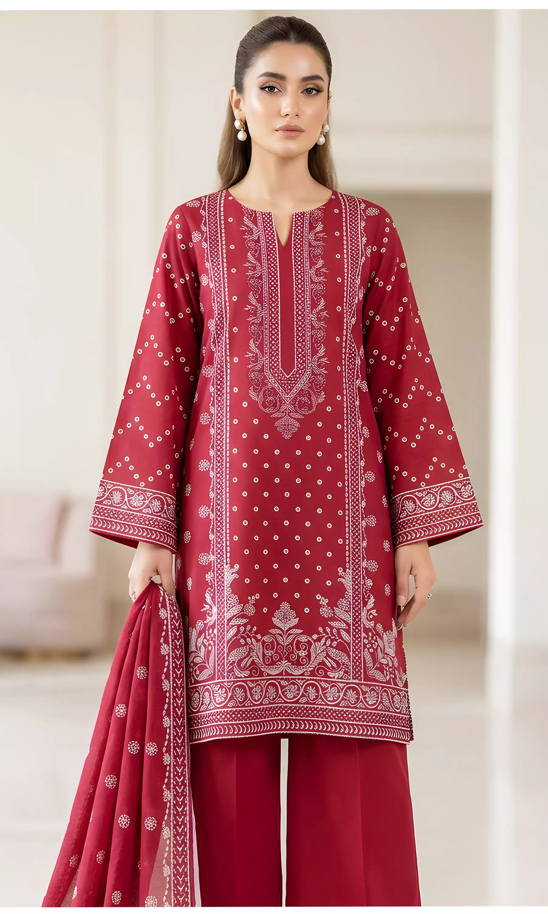 Liora Digital Printed Lawn Unstitched 3 Piece Suit