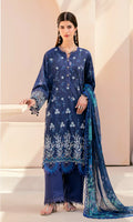 Jannat Embroidered Lawn Unstitched 3 Piece Suit — Classic Edit