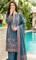 Magnolia Digital Printed Lawn Unstitched 3 Piece Suit