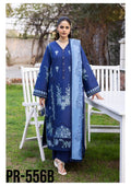 Qandeel Embroidered Lawn Unstitched 3 Piece Suit — Luxury Edit