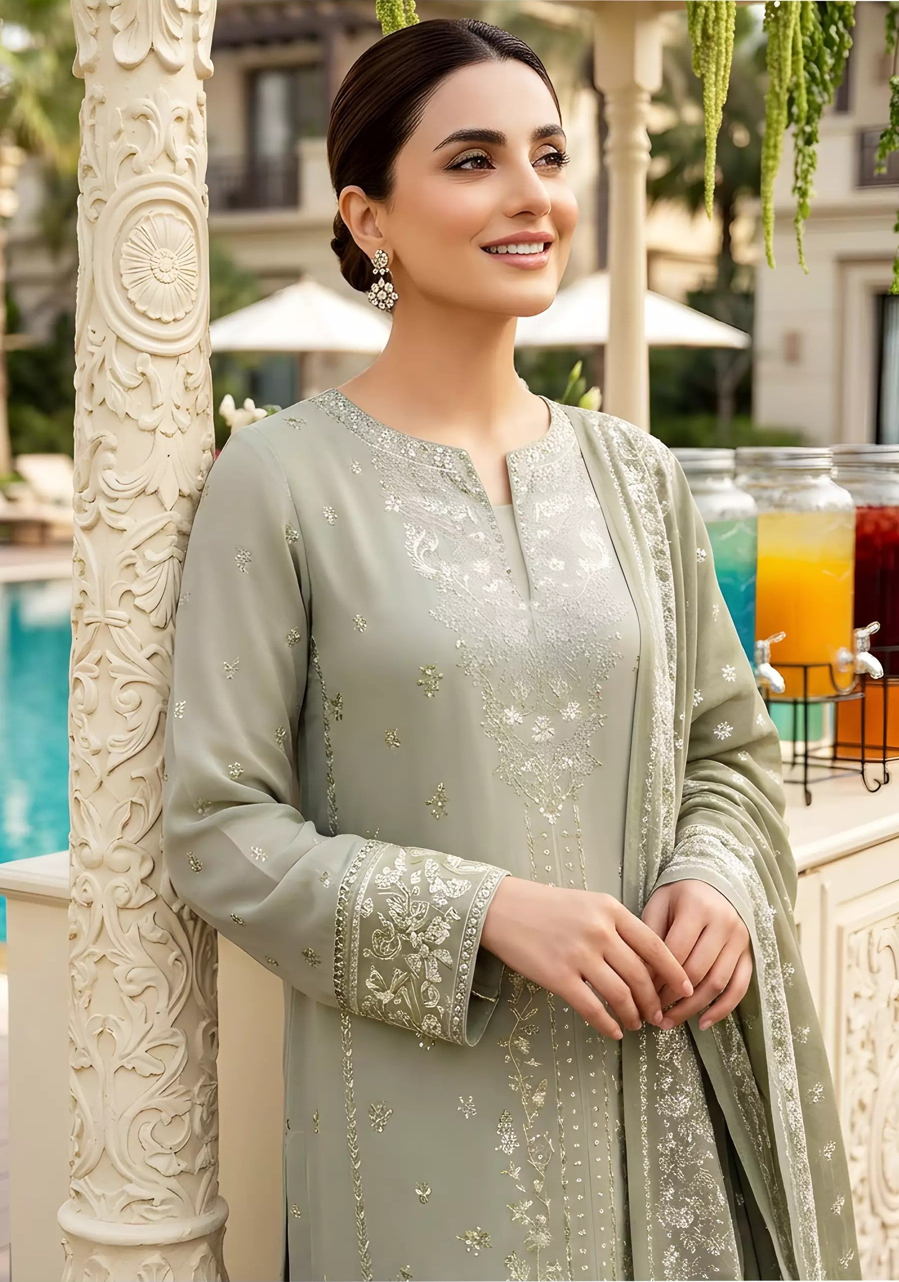 Elise Digital Printed Lawn Unstitched 3 Piece Suit