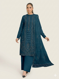Layla Embroidered Lawn Unstitched 3 Piece Suit — Premium Edit