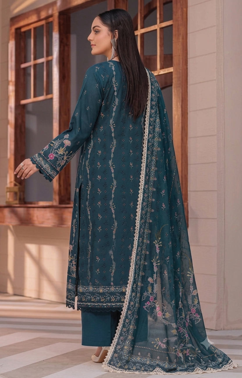 Zoya Digital Printed Lawn Unstitched 3 Piece Suit