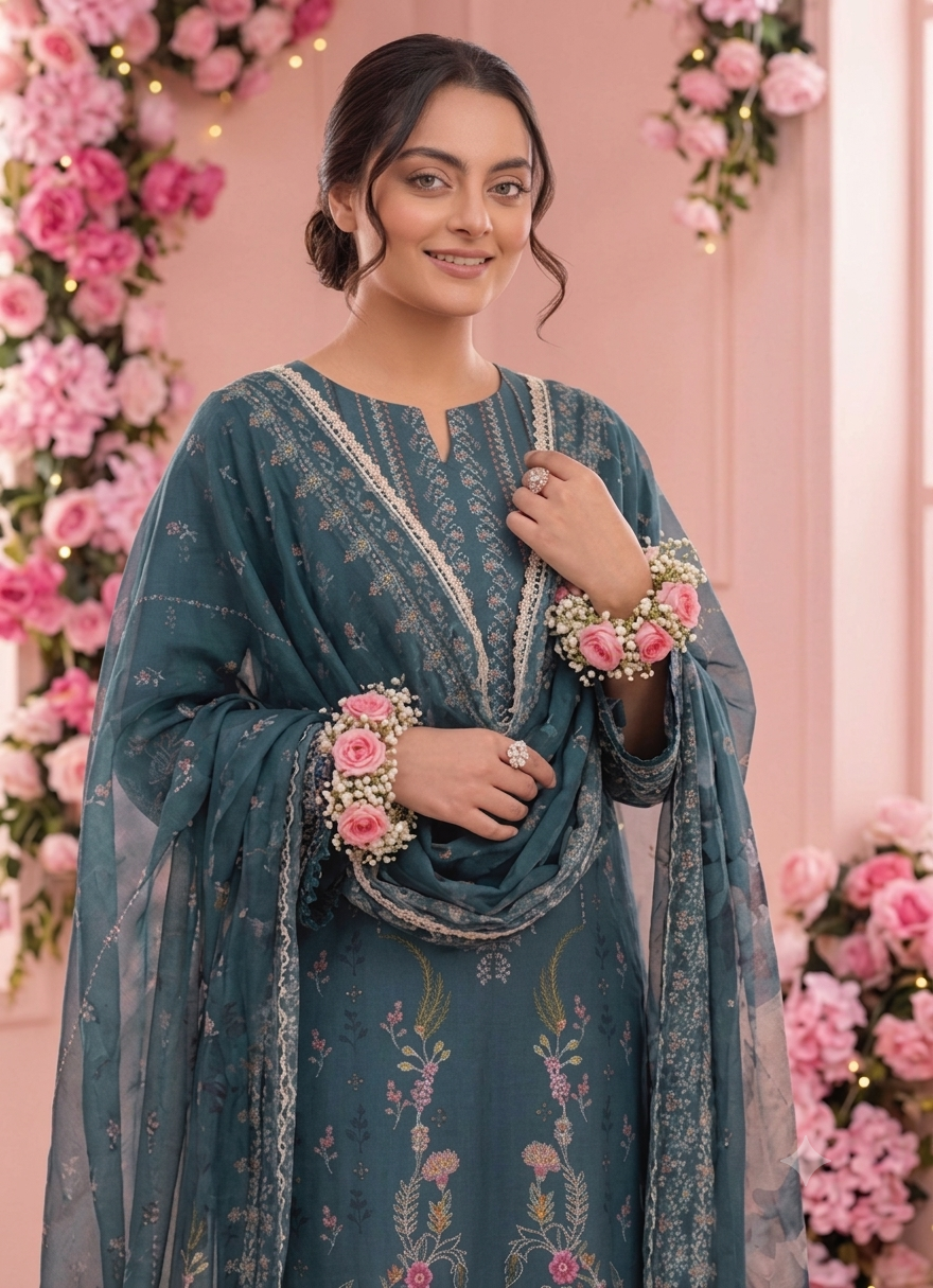 Zoya Digital Printed Lawn Unstitched 3 Piece Suit