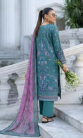 Vaneeza Digital Printed Lawn Unstitched 3 Piece Suit