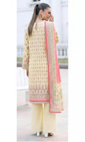Yara Digital Printed Lawn Unstitched 3 Piece Suit