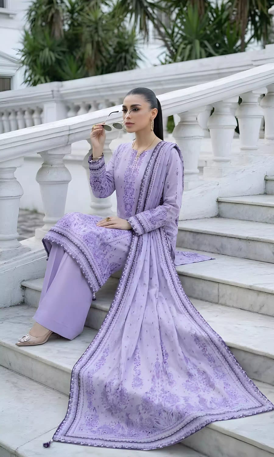 Noreen Digital Printed Lawn Unstitched 3 Piece Suit