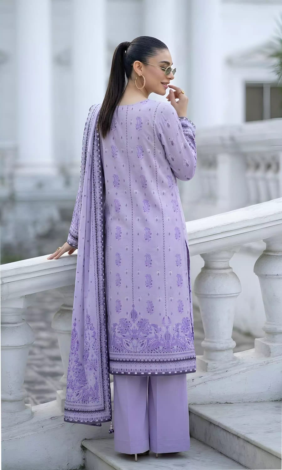 Noreen Digital Printed Lawn Unstitched 3 Piece Suit