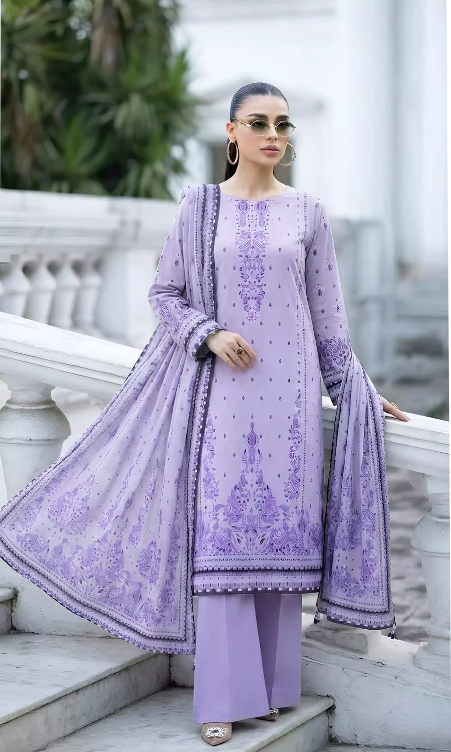 Digital Printed Lawn 3PC Suit