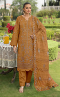 Xylia Embroidered Lawn Unstitched 3 Piece Suit — Premium Edit
