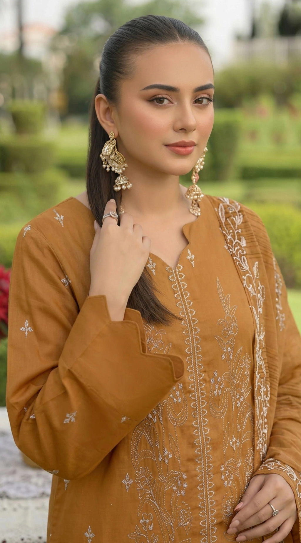 Xylia Embroidered Lawn Unstitched 3 Piece Suit — Premium Edit