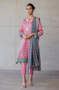 Hoorain Digital Printed Lawn Unstitched 3 Piece Suit