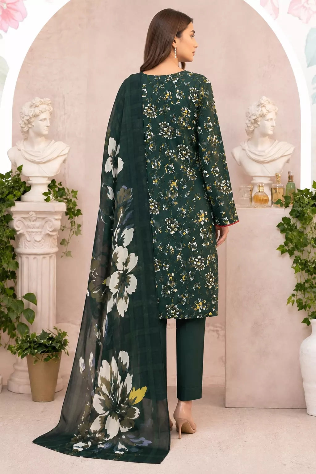 Bijou Digital Printed Lawn Unstitched 3 Piece Suit